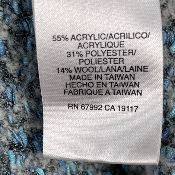 Sigrid Olsen Sport Womens Wool Blend Turtleneck Sweater Sz MP - Picture 3 of 5